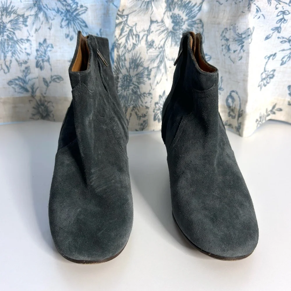 ISABEL MARANT Dicker Suede Ankle Boots - Picture 2 of 6